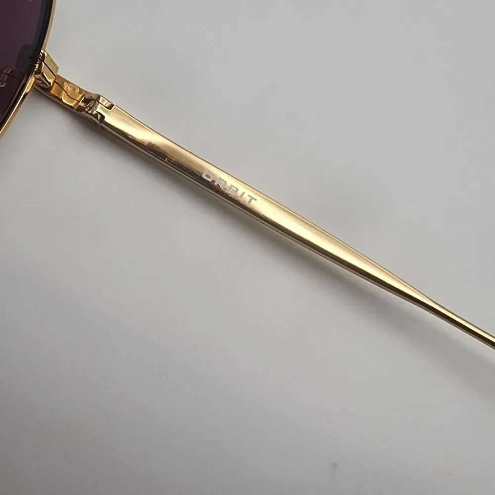 MarsQuest Orbit Gold & Purple Sunglasses